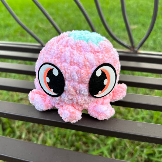 Baby Octopus (RTS) - Peach Multi Color