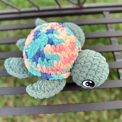 Sea Turtle (RTS) - Succulent Multi w/ Green Belly