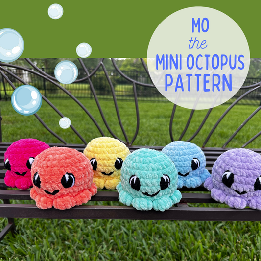 Mo the Mini Octopus Crochet Pattern